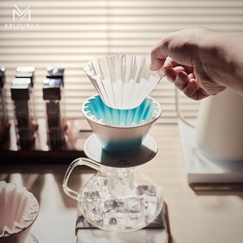 Coffee Equipment Distributor - MUVNA Natural Paper Filter for Pour