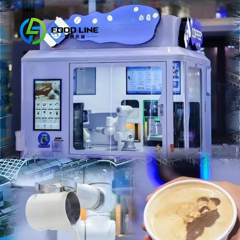 Coffee Equipment For Cafe - Customized AI Smart Barista Robot Coffee