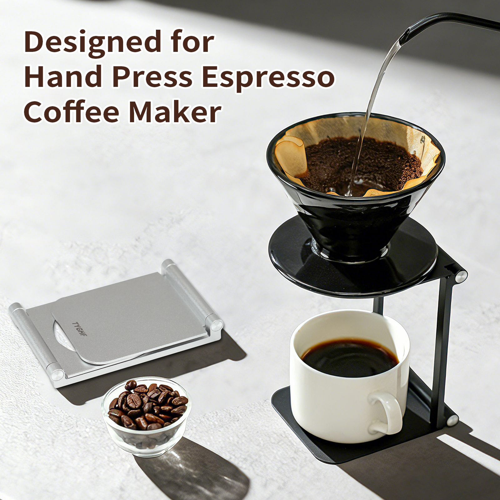 Coffee Equipment Distributor - 2026 Foldable Aluminum Alloy Coffee Machine