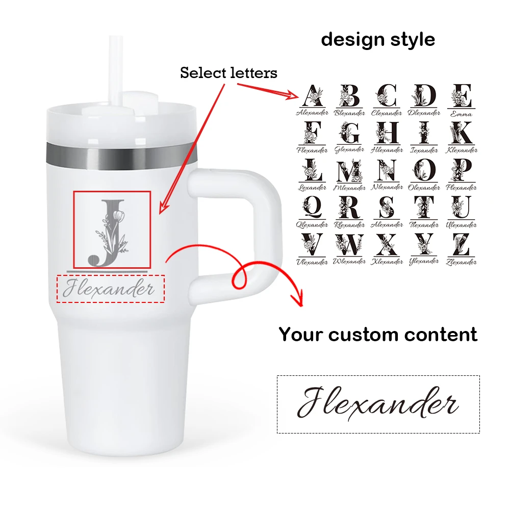 Coffee Equipment Names - 14oz Personalized of Name water bottle