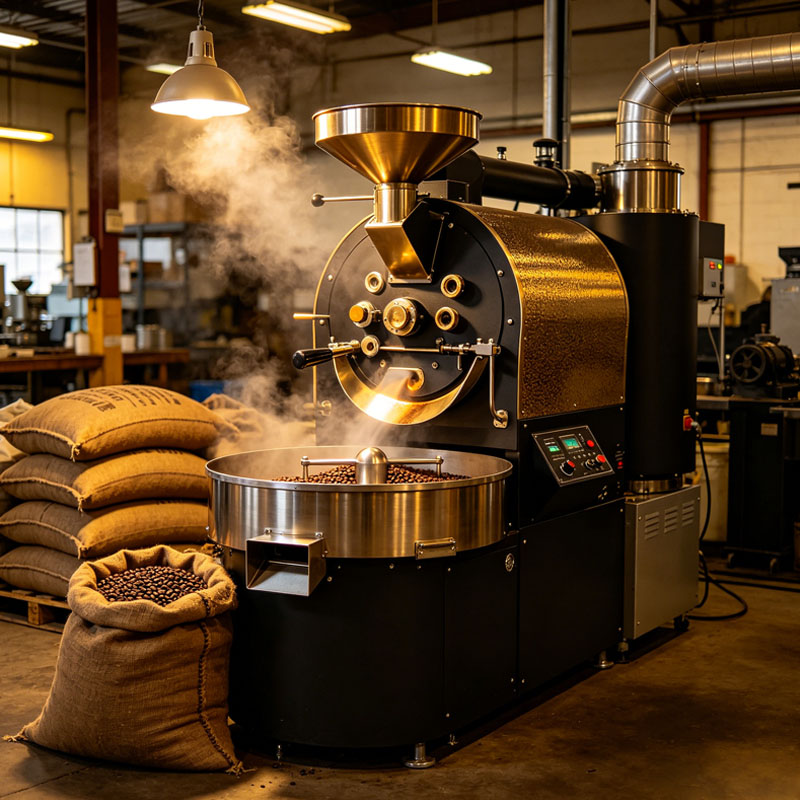 Coffee Equipment For Cafe - Coffee Bean Roaster Machine 6kg Commercial