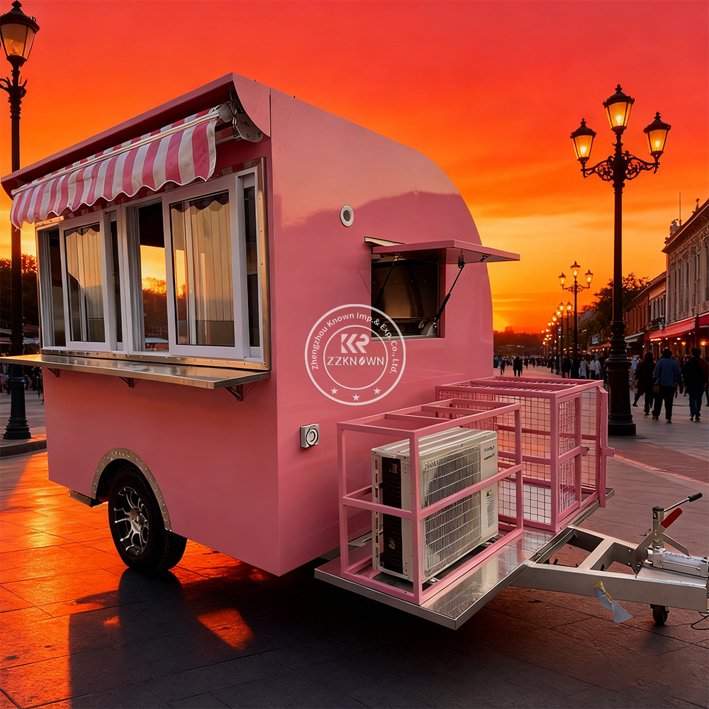 Outdoor Food Kiosk Foodtrailer - Coffee Equipment Manufacturers recension och pris