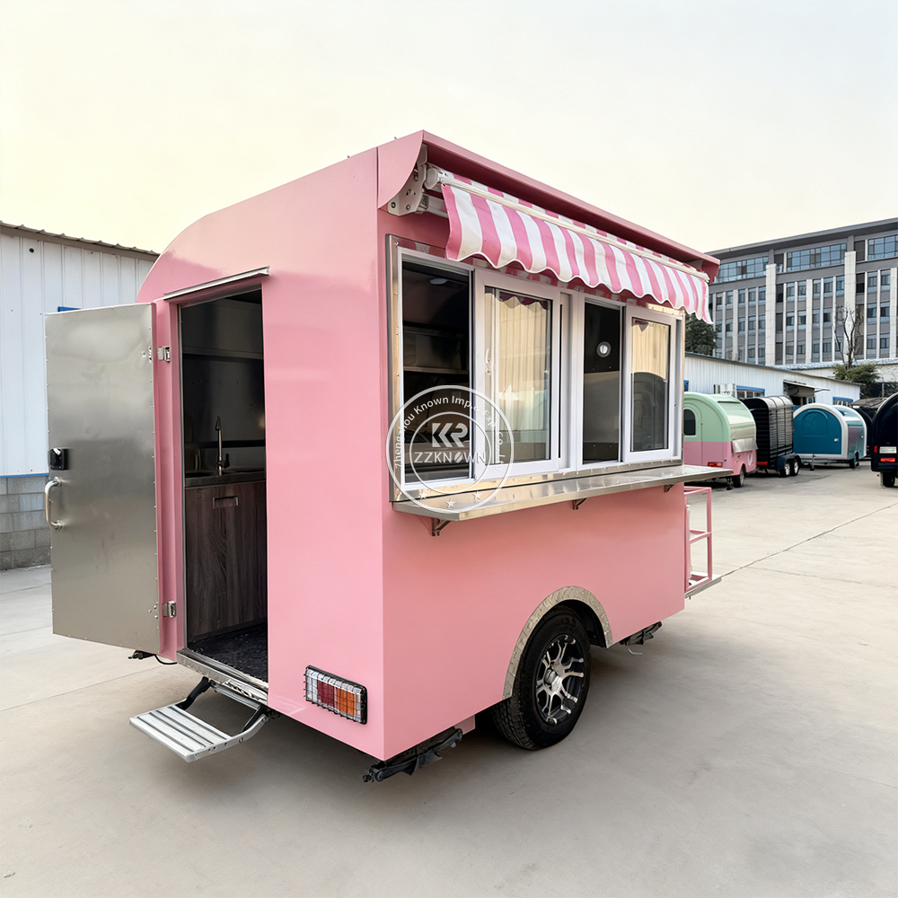 Outdoor Food Kiosk Foodtrailer - Coffee Equipment Manufacturers recension och pris
