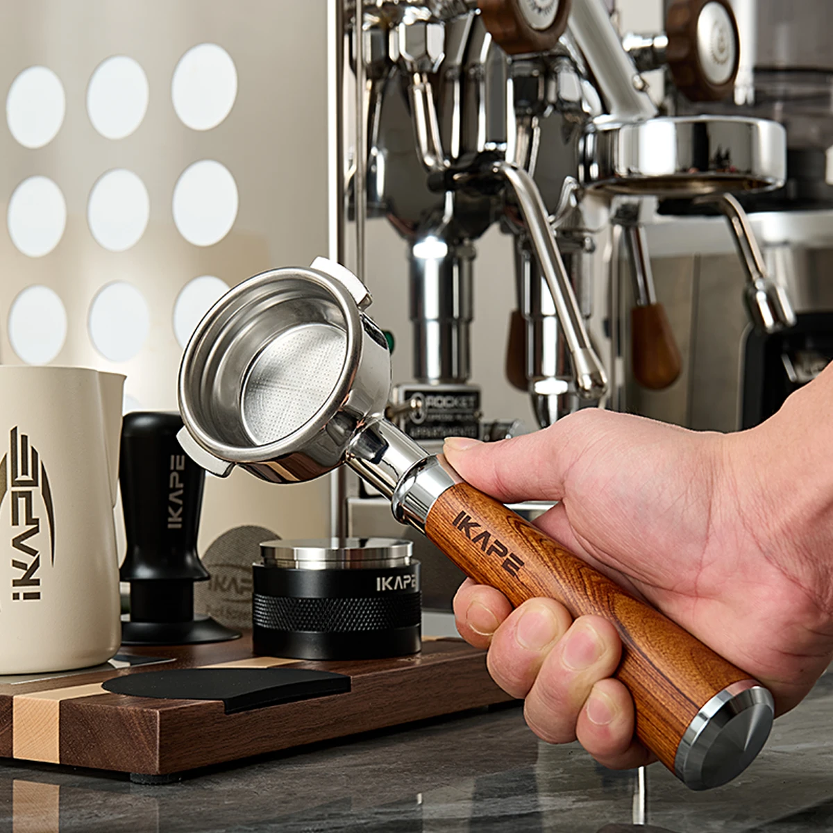 IKAPE Bottomless Portafilter f - Portafilter 58Mm recension och pris