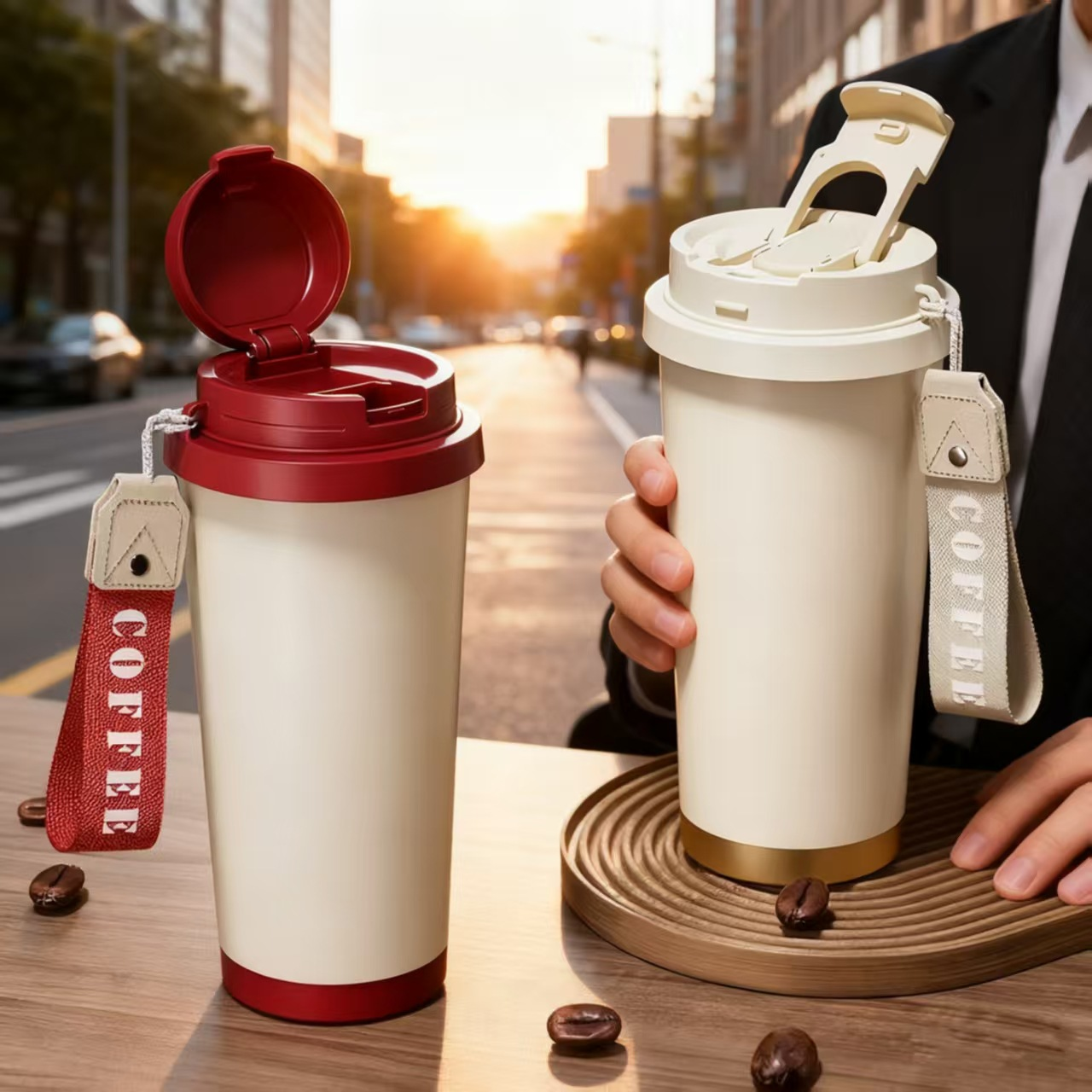 Custom Logo Name Thermos 500ML - Coffee Equipment Names recension och pris