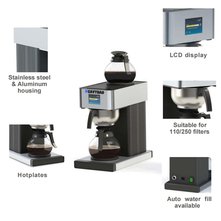 Heavybao Catering Equipment Of - Coffee.Equipment Parts recension och pris