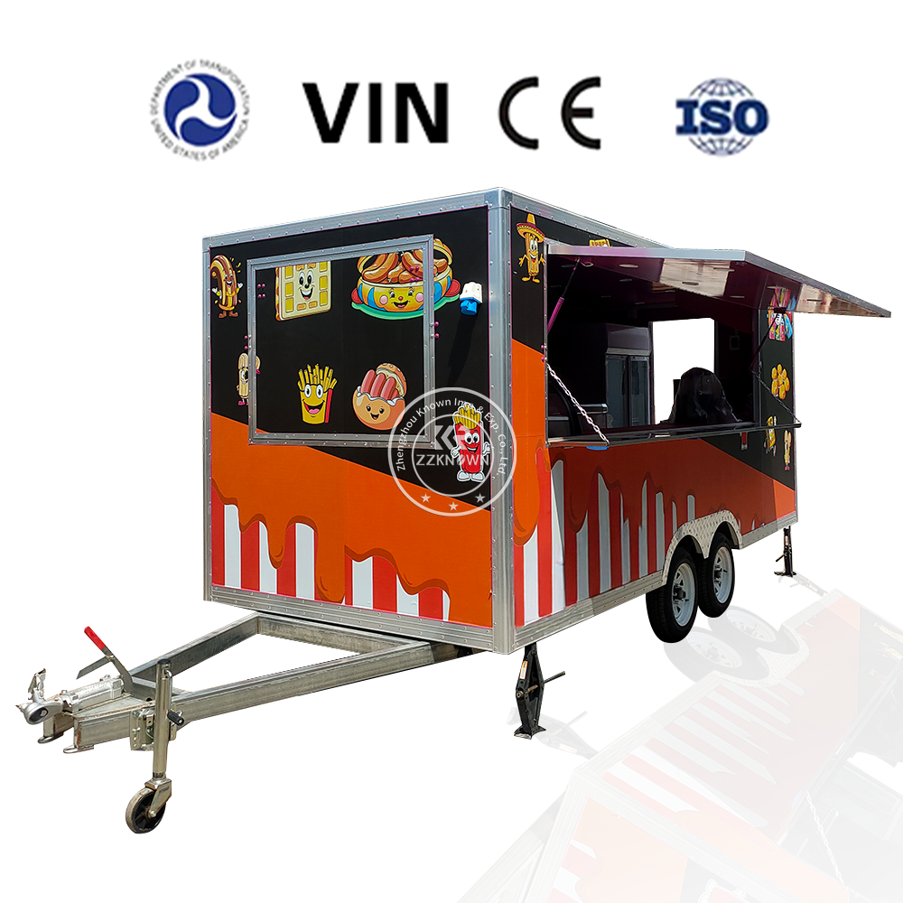 BBQ Concession Trailer Fully E - Coffee Equipment Manufacturers recension och pris