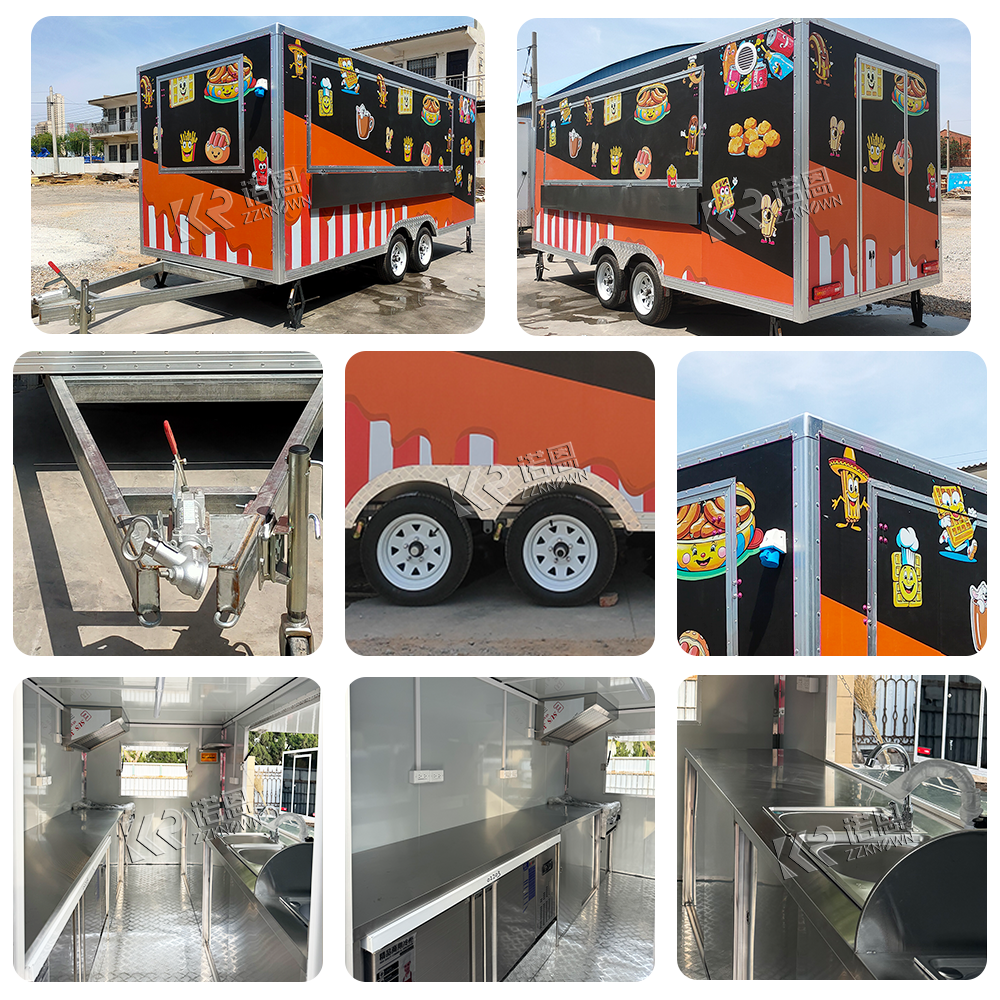BBQ Concession Trailer Fully E - Coffee Equipment Manufacturers recension och pris