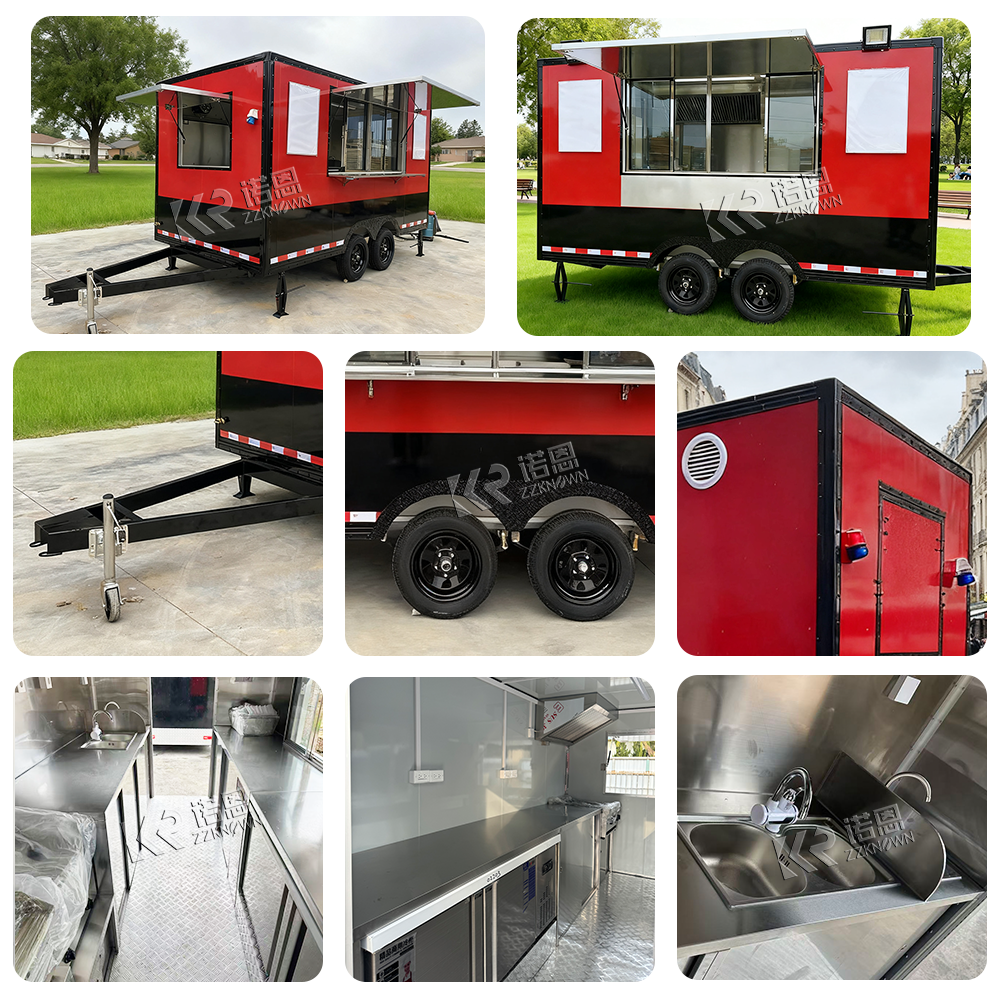 Customized Fast Food Truck Ful - Coffee Equipment For Sale recension och pris