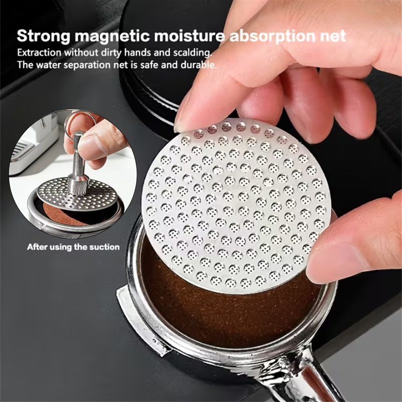 51/53/58mm Espresso Puck Scree - Coffee Equipment Kit recension och pris