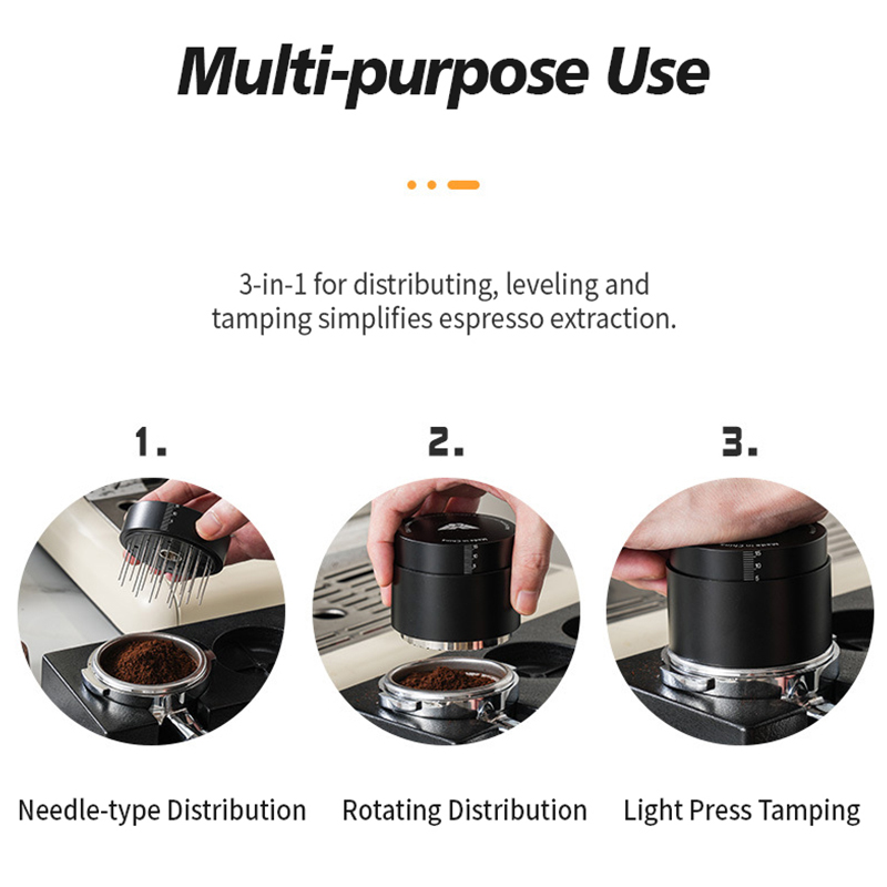 OANKR 2-in-1 Coffee Tamper wit - Coffee Equipment Kit recension och pris