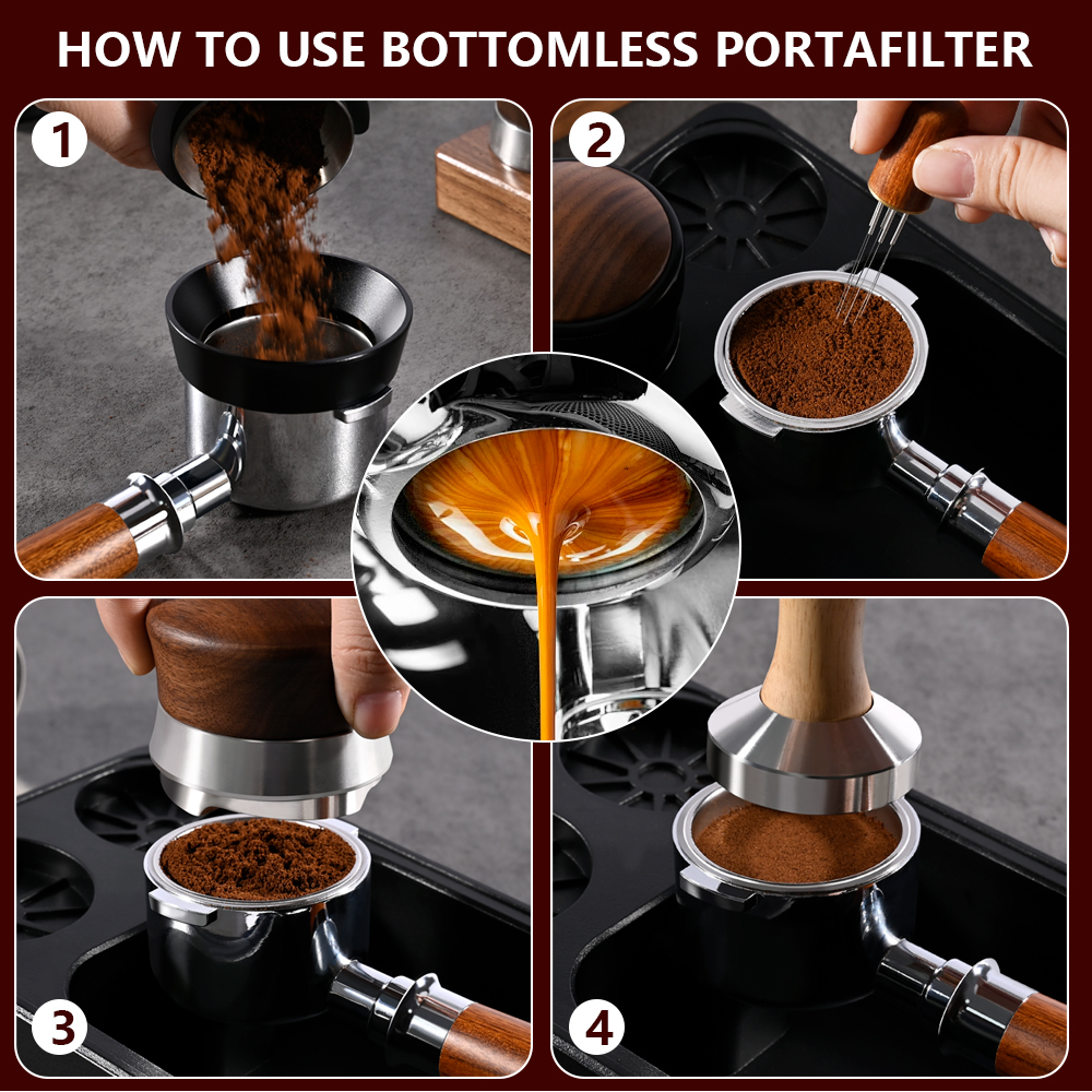 51mm Coffee Bottomless Portafi - Coffee Equipment Accessories recension och pris
