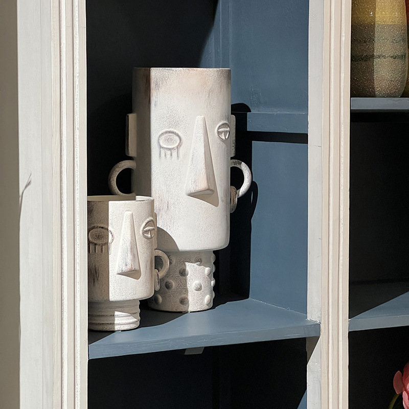 Wabi Sand Wind Face Ceramic Va - Coffee Equipment For Sale recension och pris