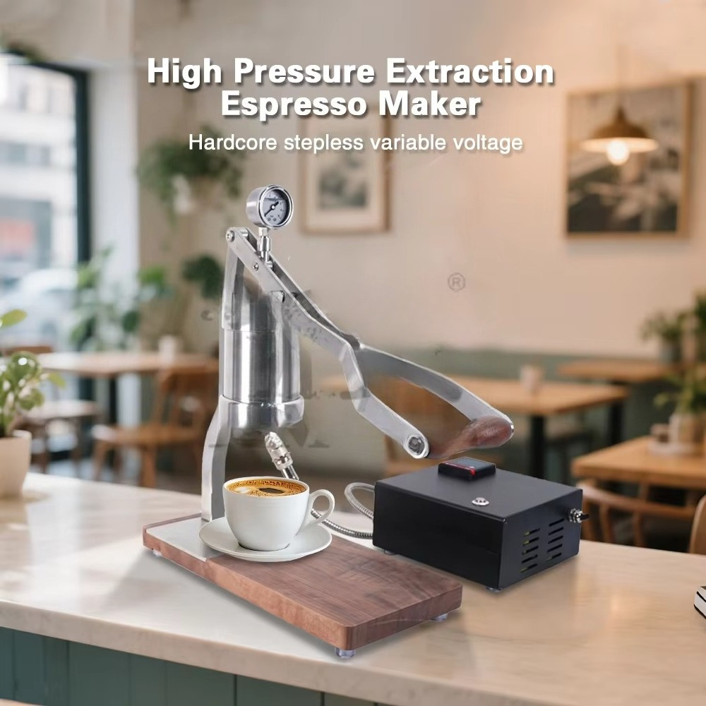 Manual Hand Press Coffee Maker - Coffee Equipment For Cafe recension och pris