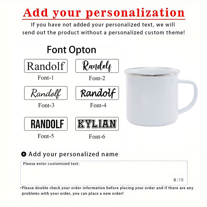 Customized Enamel Mug , Office - Coffee Equipment Names recension och pris