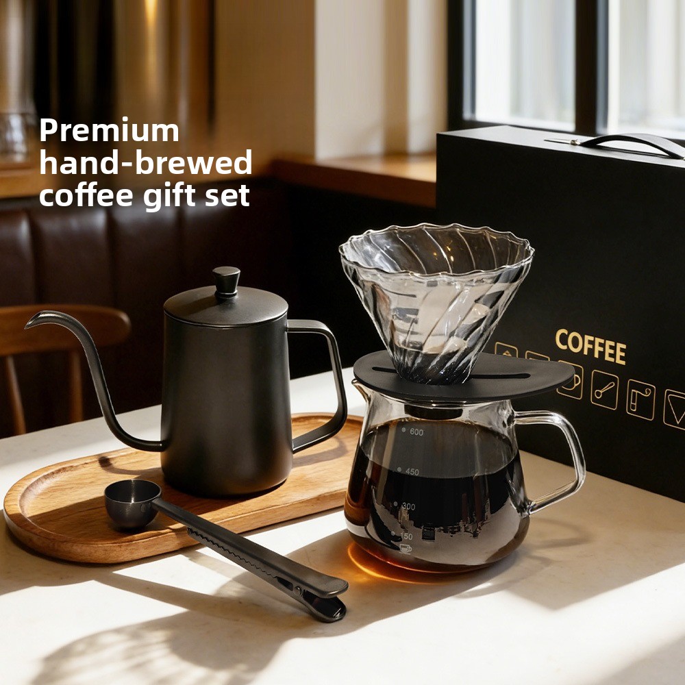 Portable Hand-Brew Coffee Set  - Coffee Equipment Kit recension och pris