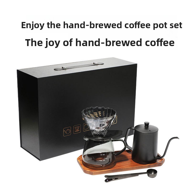 Portable Hand-Brew Coffee Set  - Coffee Equipment Kit recension och pris