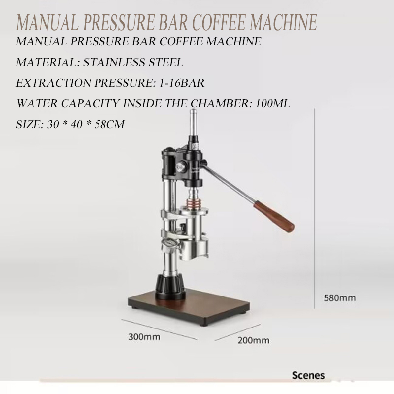 Manual Hand Press Coffee Maker - Coffee Equipment For Cafe recension och pris