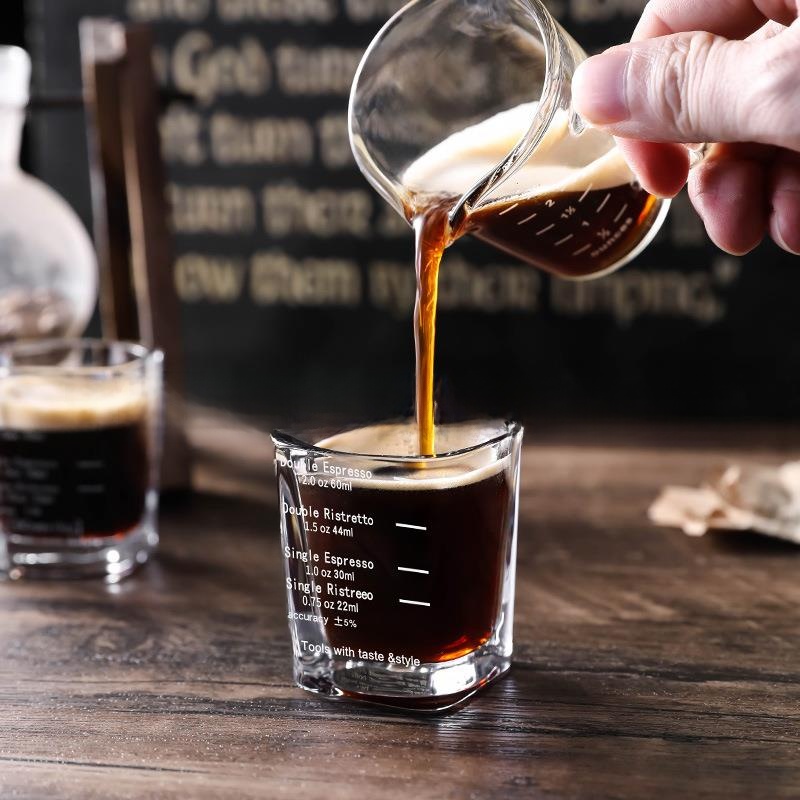 60ml 2oz Square Glass Vodka Sh - Coffee Equipment Brands recension och pris