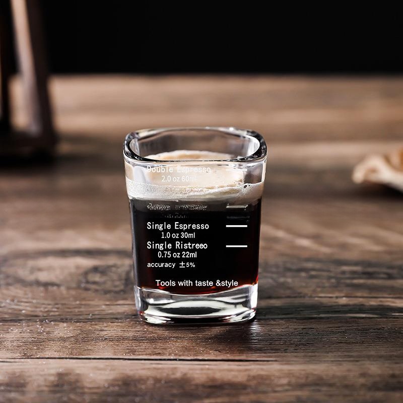 60ml 2oz Square Glass Vodka Sh - Coffee Equipment Brands recension och pris