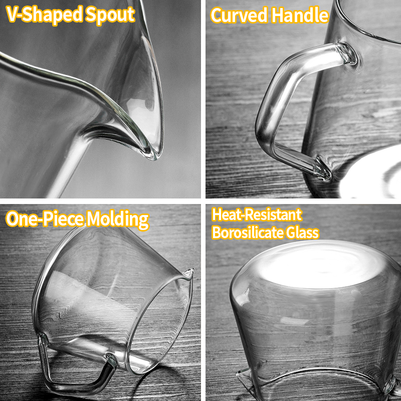OANKR 400ml Clear Coffee Serve - Coffee Equipment Accessories recension och pris