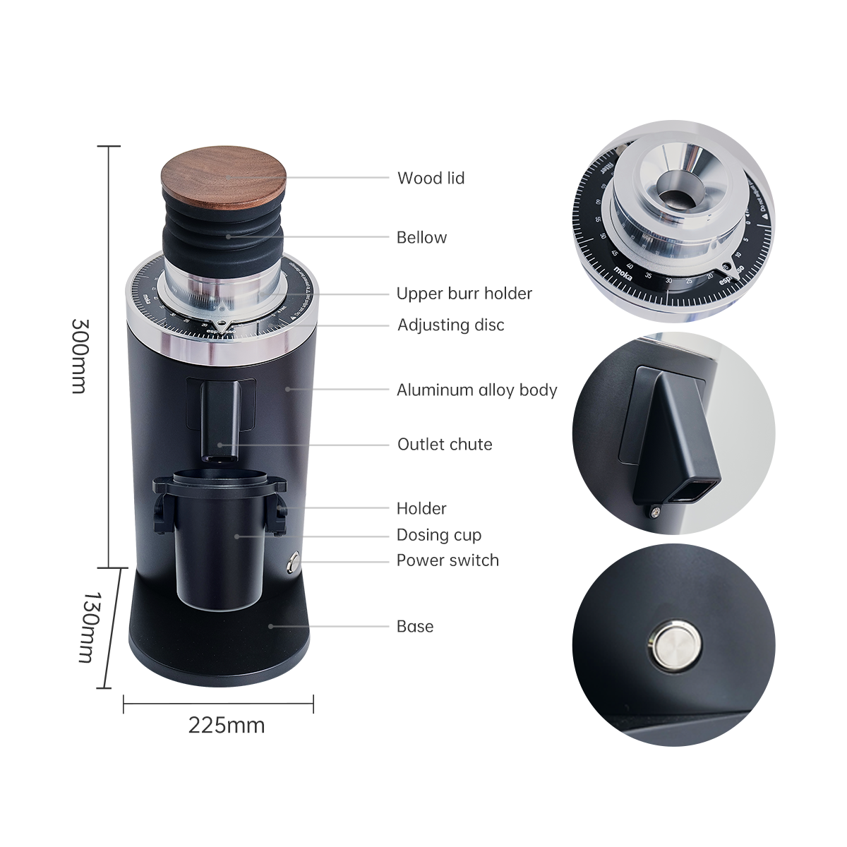 2026 CE Certified DF64 Red Tit - Coffee Equipment For Cafe recension och pris