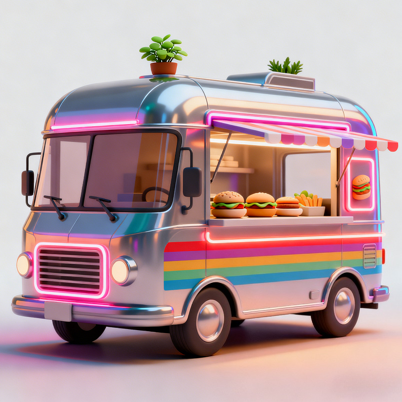 Custom Food Truck Cart Pizza B - Coffee Equipment Manufacturers recension och pris