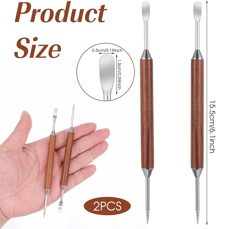 2Pcs Coffee Art Pen Latte Art  - Coffee Equipment Kit recension och pris