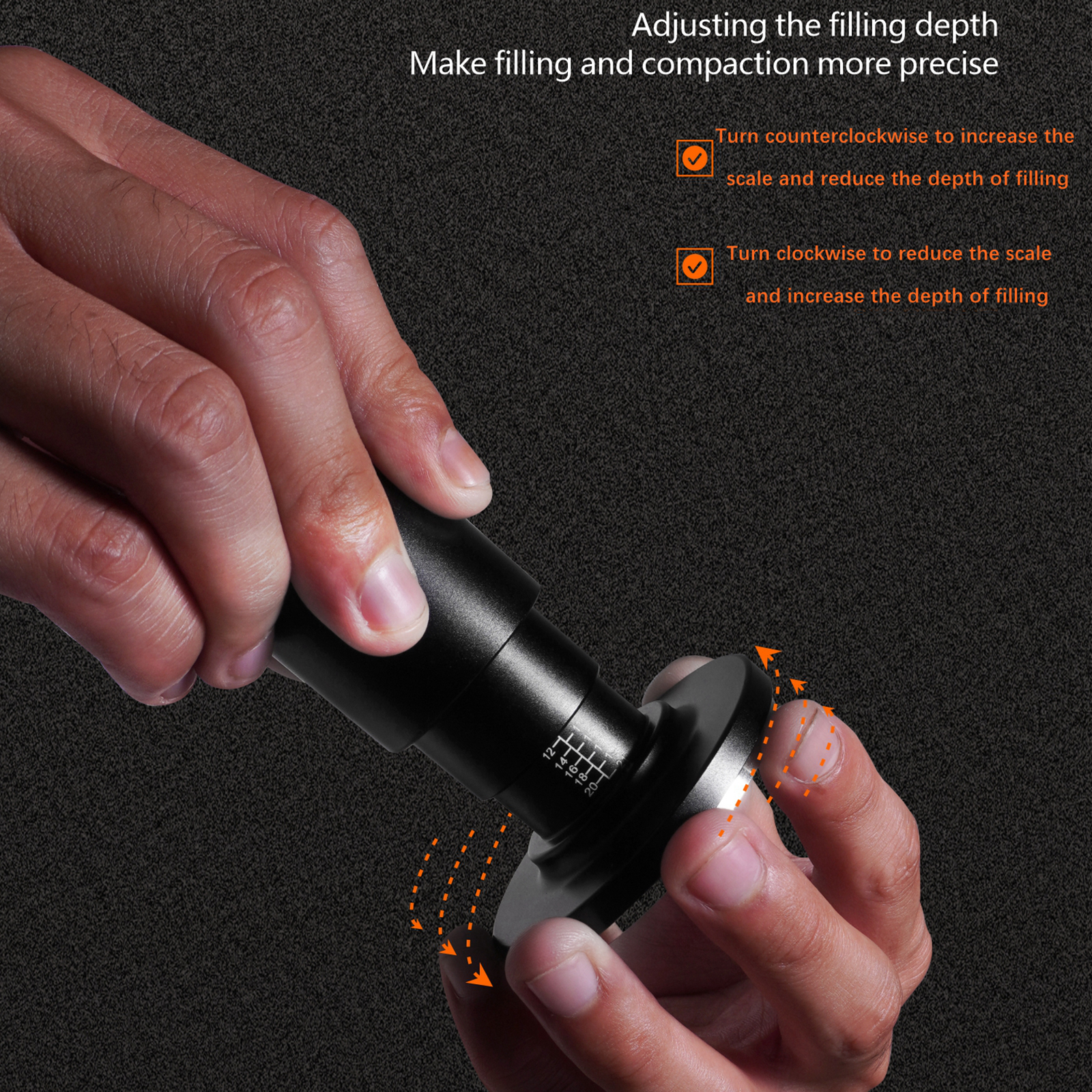 Coffee Distributor and Tamper  - Coffee Equipment Kit recension och pris