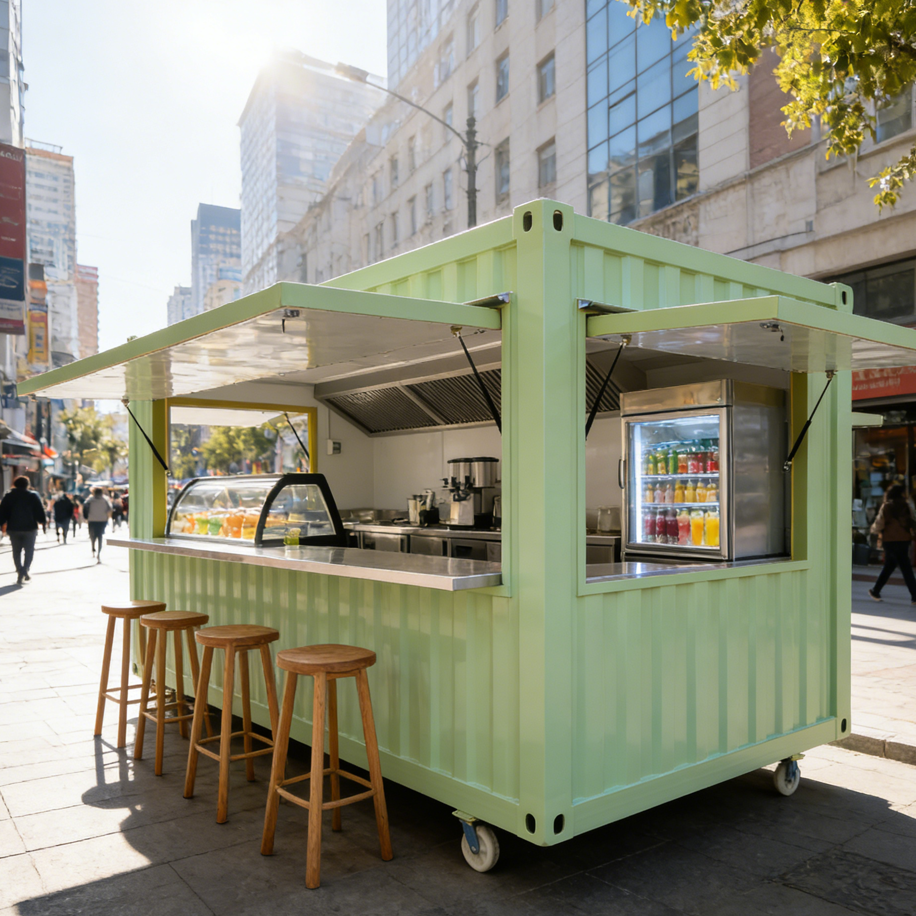 Prefabricated Container Restau - Coffee Shop Equipment Setup recension och pris