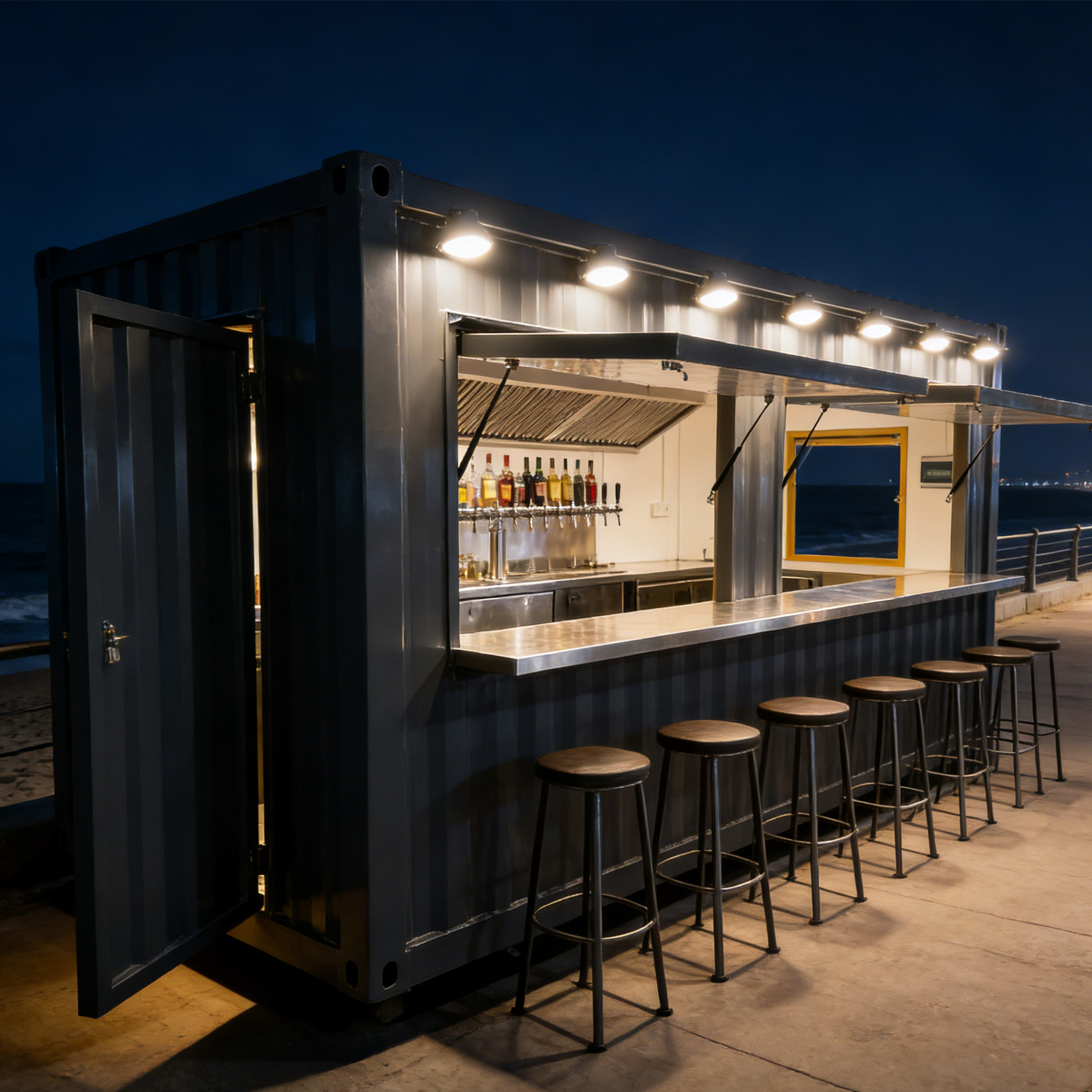 Prefabricated Container Restau - Coffee Shop Equipment Setup recension och pris