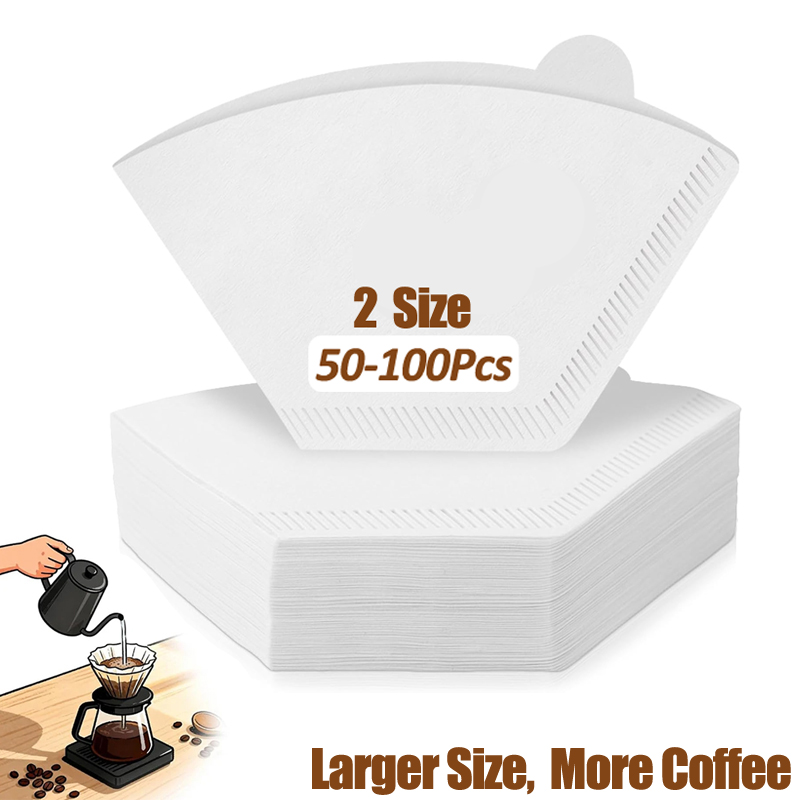 50/100 Pieces Coffee Filter Pa - Coffee Equipment Distributor recension och pris