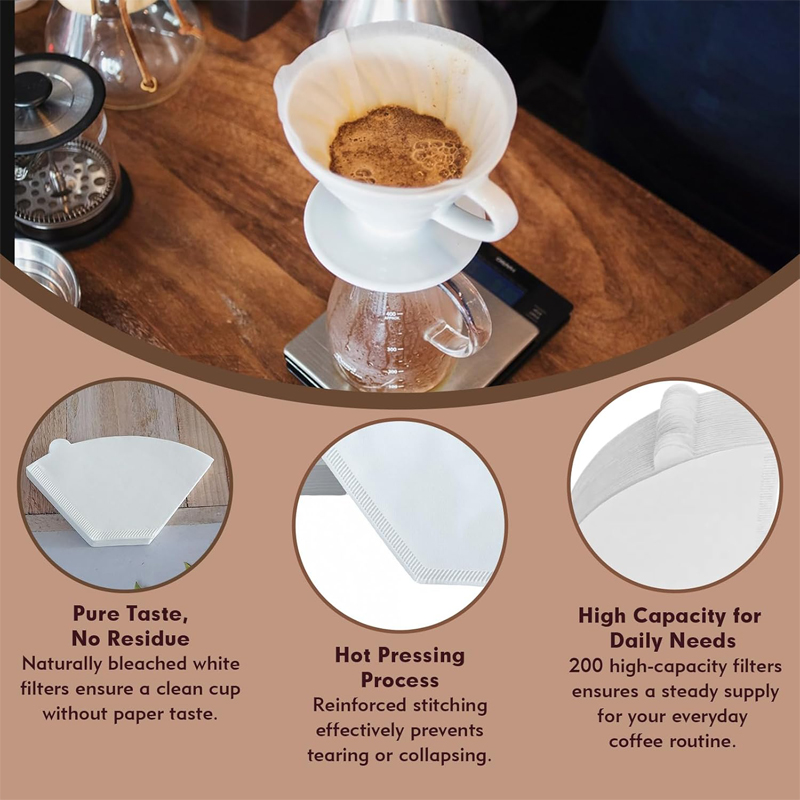 50/100 Pieces Coffee Filter Pa - Coffee Equipment Distributor recension och pris