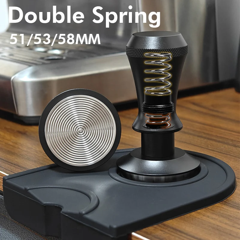 Coffee Tamper 51mm Double Spri - Coffee Equipment Kit recension och pris